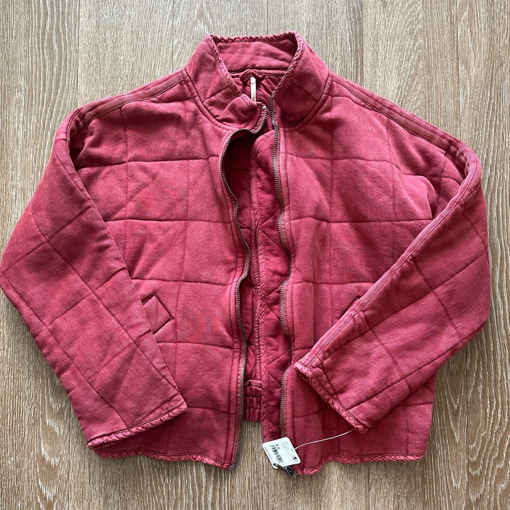 Free People Dolman Quilted Jacket